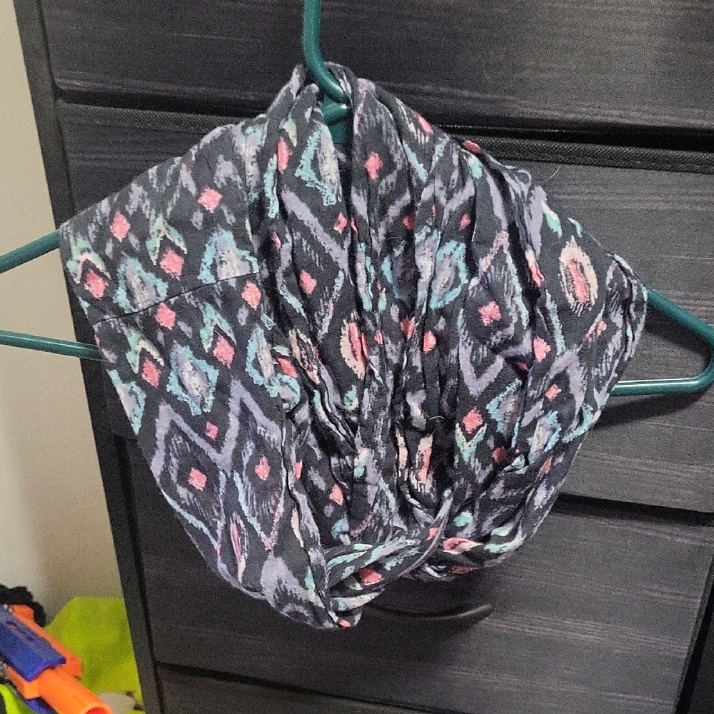 Colorful Patterned Inginity Scarf